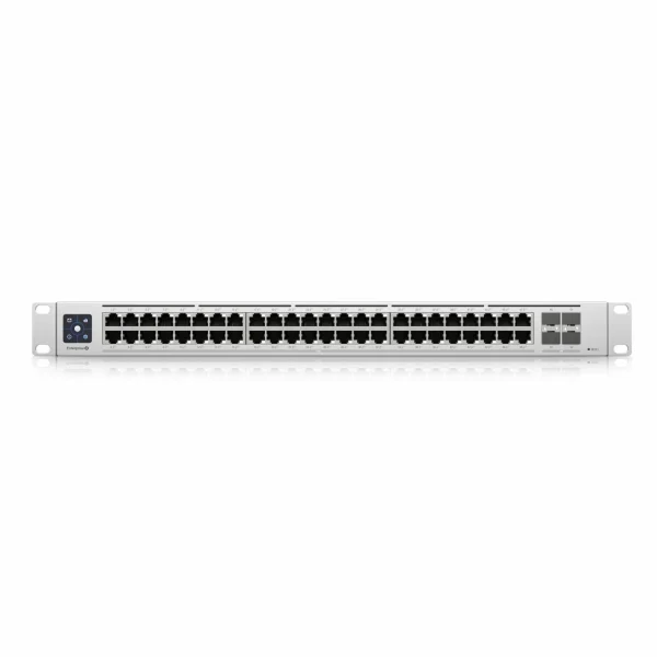 Ubiquiti Switch Enterprise 48 PoE Ubiquiti UniFi Enterprise 48 PoE – 48-portno Layer 3 2,5 GbE PoE+ stikalo