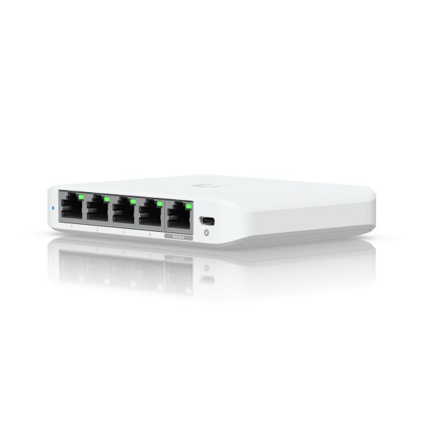 Ubiquiti Switch Flex Mini 2.5G Ubiquiti UniFi Flex Mini 2.5G – 5-portno 2,5GbE stikalo
