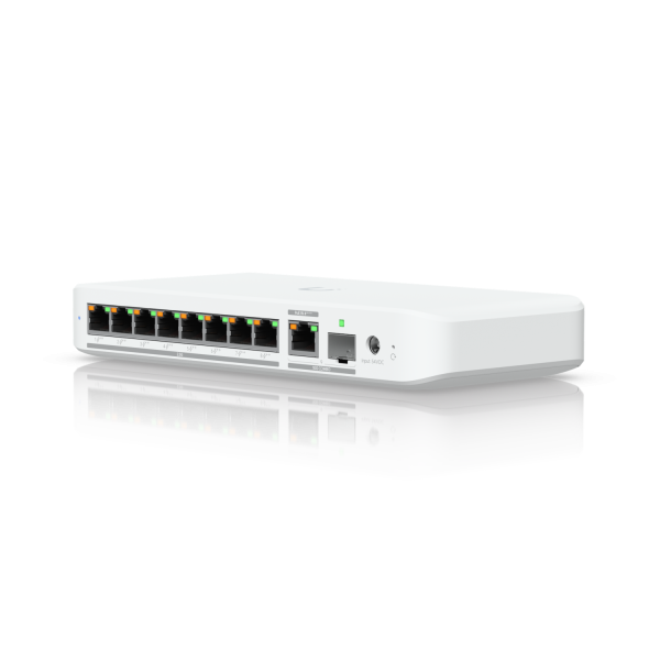 Ubiquiti Switch Flex 2.5G PoE Ubiquiti UniFi Switch Flex 2.5G PoE – 8-portno 2,5GbE PoE++ stikalo
