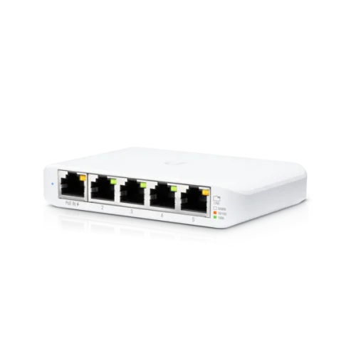 Ubiquiti Switch Flex Mini USW-Flex-Mini Ubiquiti UniFi Switch Flex Mini USW-Flex-Mini – 5-portno gigabitno stikalo