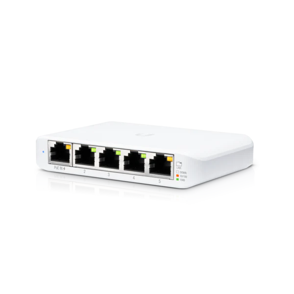 Ubiquiti Switch Flex Mini USW-Flex-Mini Ubiquiti UniFi Switch Flex Mini USW-Flex-Mini – 5-portno gigabitno stikalo