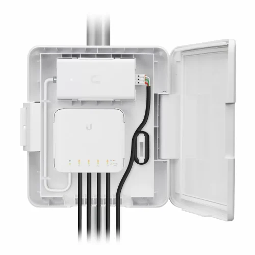 Ubiquiti Switch Flex Adapter Kit Ubiquiti Switch Flex Utility – vremensko odporno zunanje ohišje za Switch Flex