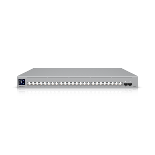 Ubiquiti Switch Pro XG 24 PoE Ubiquiti UniFi Switch Pro XG 24 PoE – Layer 3 PoE+++ stikalo