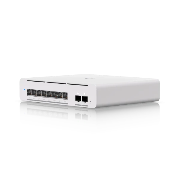 Ubiquiti UniFi Switch Pro XG 8 PoE – Layer 3 10GbE PoE++ stikalo