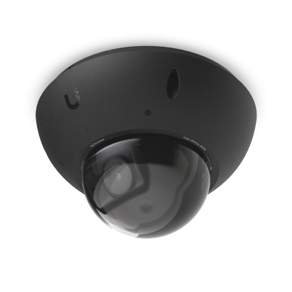 Ubiquiti UniFi G6 Pro Dome Black – 4K PoE+ AI kamera z optičnim zoomom