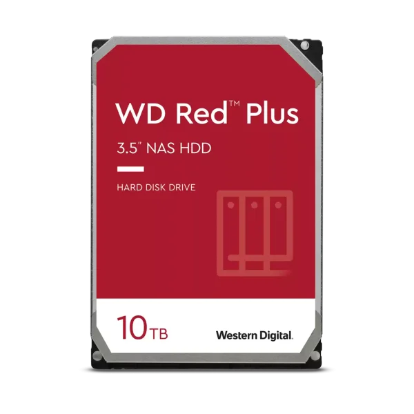 WD Red Plus NAS Hard Drive 10TB 512MB WD Red Plus 10TB 512MB – NAS trdi disk