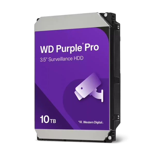 WD Purple Pro WD101PURP – trdi disk za AI videonadzor 10 TB