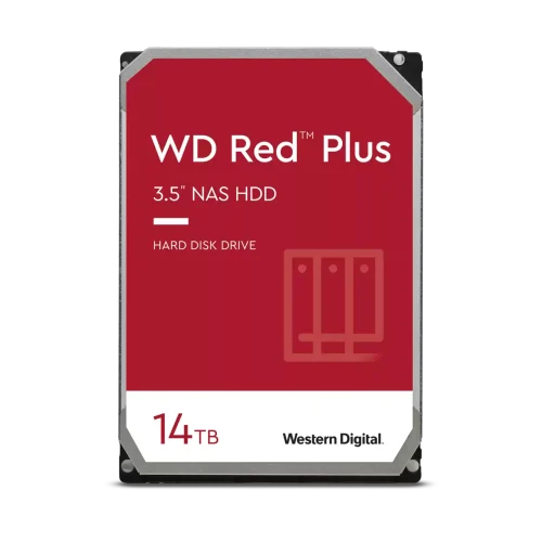 WD Red Plus NAS Hard Drive 14TB 256MB WD Red Plus WD140EFGX – NAS trdi disk 14 TB, 256 MB