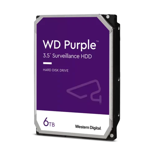 WD Purple Surveillance Hard Drive 6TB 256MB WD Purple 6TB 256MB – trdi disk za videonadzor