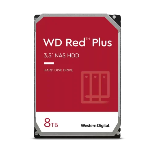 WD Red Plus NAS Hard Drive 8TB 256MB WD Red Plus 8TB 256MB – NAS trdi disk