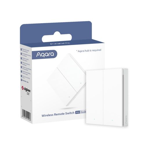 Aqara Wireless Remote Switch H1 White Aqara Wireless Remote Switch H1 White – belo brezžično stensko stikalo