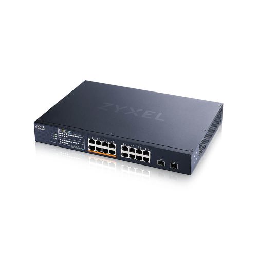 Zyxel XMG1915-18EP-EU0101F 16-PORT 2.5GBE 2 SFP+ 8 X POE++ 180W Smart Switch Zyxel XMG1915-18EP – 16-portno 2,5GbE PoE++ stikalo z 2× SFP+