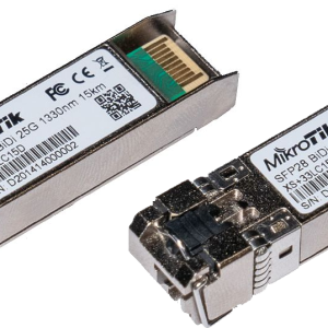 MikroTik XS+2733LC15D – komplet dveh SFP/SFP+/SFP28 modulov