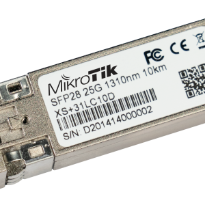 MikroTik XS+31LC10D – SFP/SFP+/SFP28 optični modul