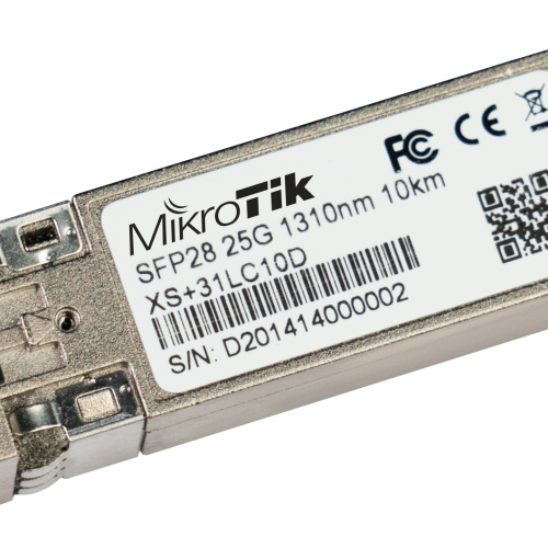 MikroTik XS+31LC10D – SFP/SFP+/SFP28 optični modul