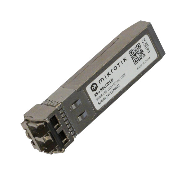 MikroTik XS+85LC01D – optični modul 1,25G/10G/25G do 100 m