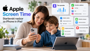 Apple Screen Time – starševski nadzor za iPhone in iPad