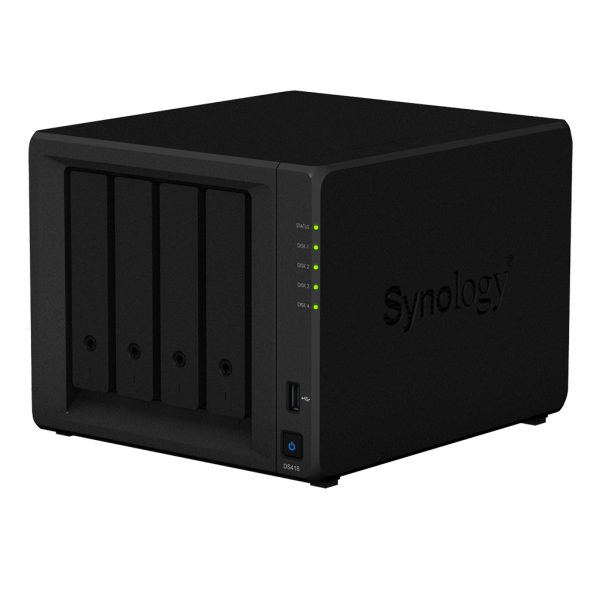 Synology DS418 – 4-režni NAS za domače varnostne kopije in multimedijo (EOL) – dodatna slika 1 Synology DS418 – 4-režni NAS za domače varnostne kopije in multimedijo (EOL) – dodatna slika 1