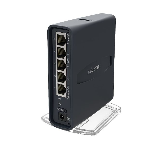 MikroTik hAP ac lite TC RB952Ui-5ac2nD-TC – dvopasovna dostopna točka – dodatna slika 3 MikroTik hAP ac lite TC RB952Ui-5ac2nD-TC – dvopasovna dostopna točka – dodatna slika 3