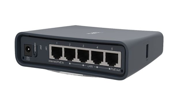 MikroTik hAP ac lite TC RB952Ui-5ac2nD-TC – dvopasovna dostopna točka – dodatna slika 2 MikroTik hAP ac lite TC RB952Ui-5ac2nD-TC – dvopasovna dostopna točka – dodatna slika 2