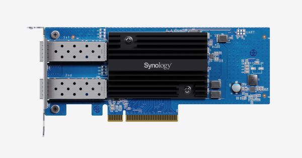 Synology E10G30-F2 – dvovratna 10GbE SFP+ omrežna kartica – dodatna slika 1 Synology E10G30-F2 – dvovratna 10GbE SFP+ omrežna kartica – dodatna slika 1