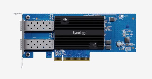 Synology E25G30-F2 – dvovratna 25GbE SFP28 razširitvena kartica – dodatna slika 1 Synology E25G30-F2 – dvovratna 25GbE SFP28 razširitvena kartica – dodatna slika 1