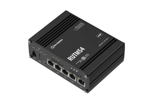 Teltonika RUTM54 – 5G Dual SIM/eSIM usmerjevalnik s 5× Gigabit Ethernet – dodatna slika 1