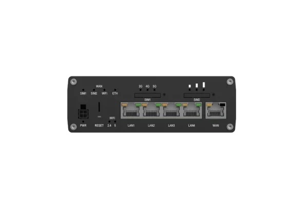 Teltonika RUTM54 – 5G Dual SIM/eSIM usmerjevalnik s 5× Gigabit Ethernet – dodatna slika 2