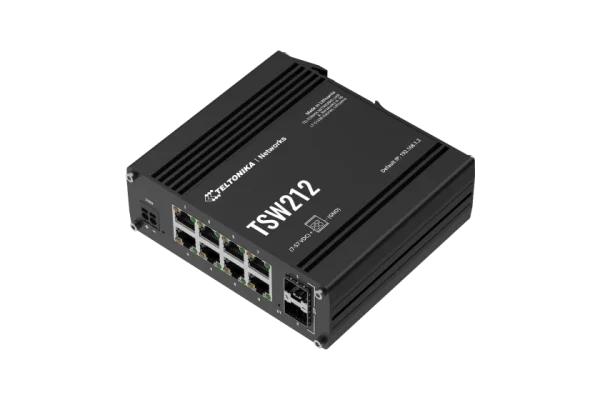 Teltonika TSW212 – upravljano gigabitno stikalo z 2× SFP – dodatna slika 1 Teltonika TSW212 – upravljano gigabitno stikalo z 2× SFP – dodatna slika 1