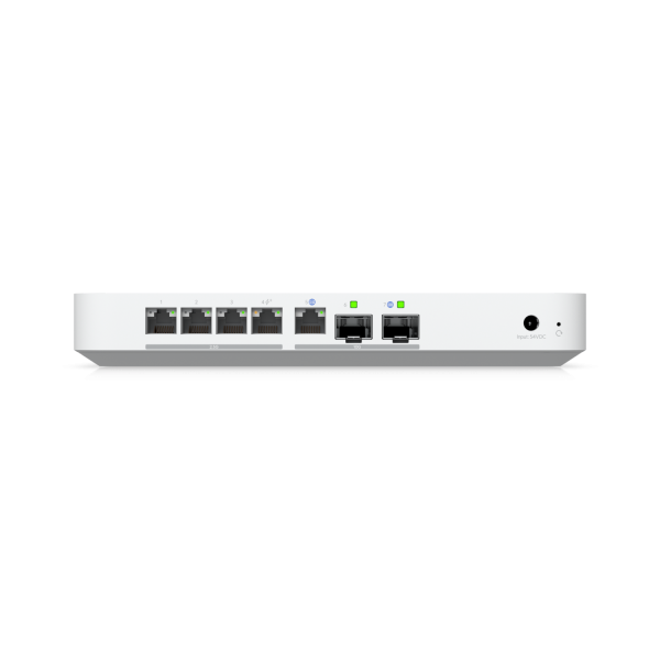 Ubiquiti UniFi Gateway Fiber – 10G prehod z 4-portnim 2,5GbE stikalom – dodatna slika 3 Ubiquiti UniFi Gateway Fiber – 10G prehod z 4-portnim 2,5GbE stikalom – dodatna slika 3