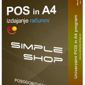 Simple Shop POSODOBITVENI PAKET