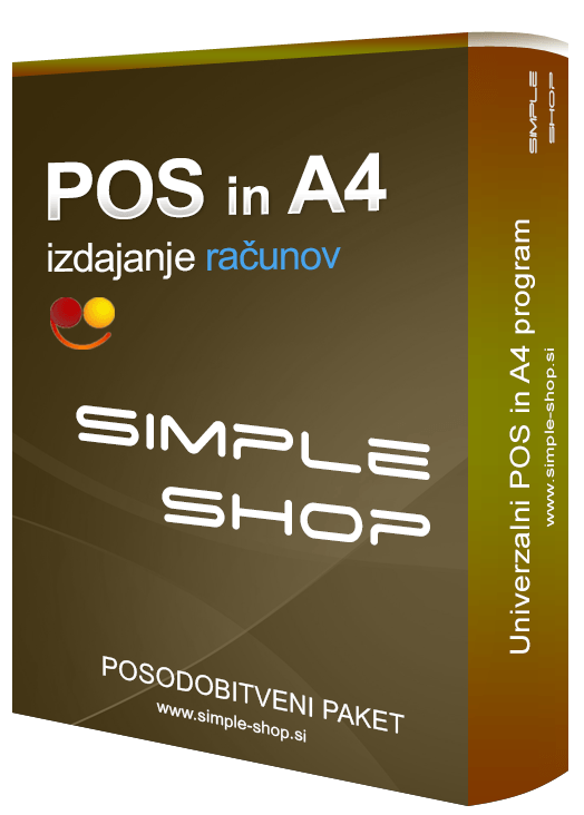 Simple Shop POSODOBITVENI PAKET